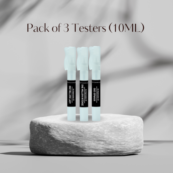 Pack of Any 3 Testers (10ML Each)