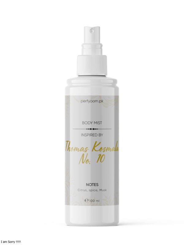 Thomas Kasmala No. 10 – Body Mist – 100ML